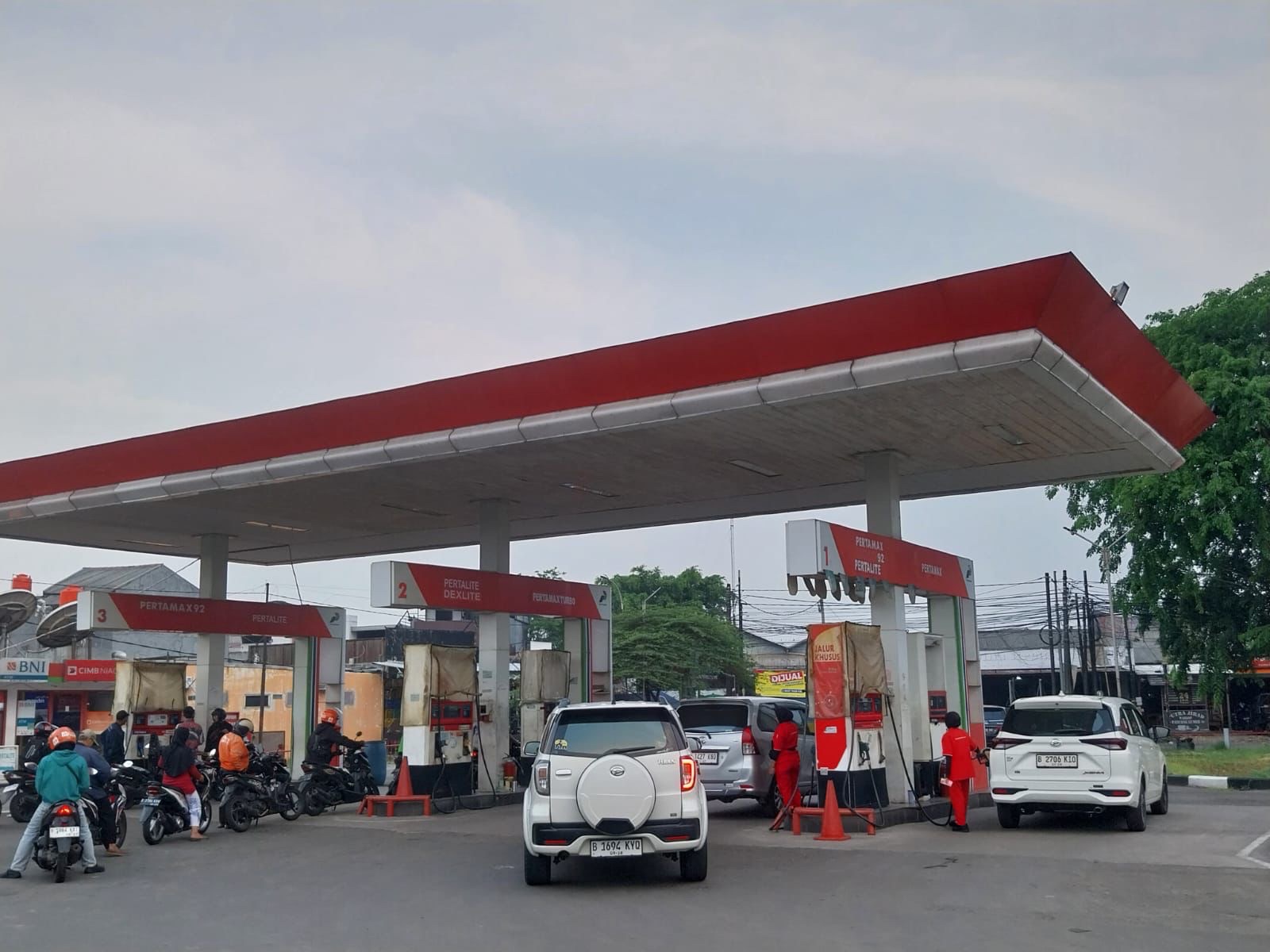 SPBU di Pekayon Bekasi Barat
